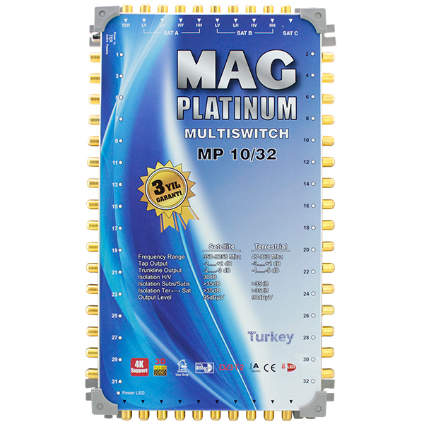 10*32 Finishing Satellite Power Plant Mag Platınum 10*32 Finishing Satellite Power Plant Mag Platınum