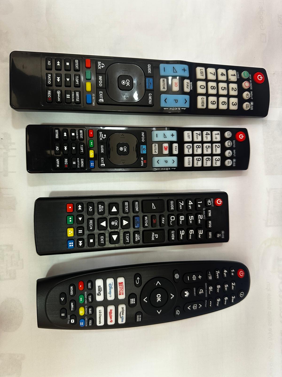 LG control types LG control types