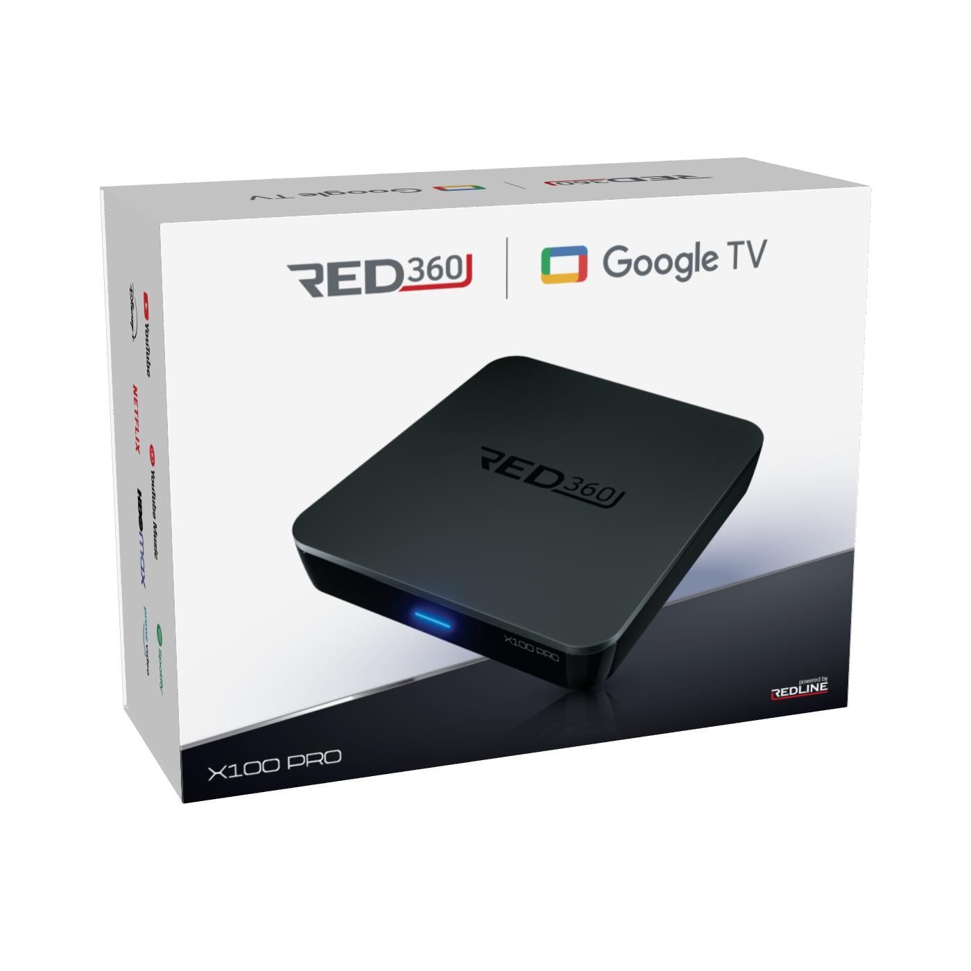 Redline RED360 X100 Pro 16 GB Android TV Box Redline RED360 X100 Pro 16 GB Android TV Box