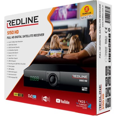 Redline S150 HD Satellite Receiver Redline S150 HD Satellite Receiver