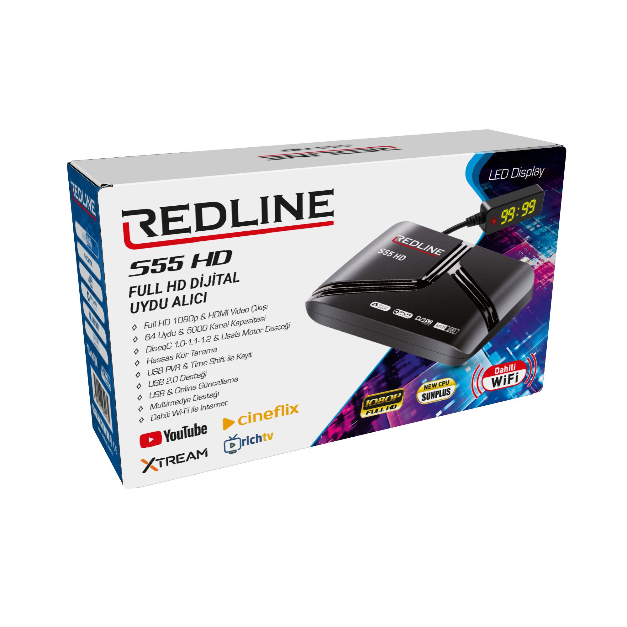 Redline S55 Wi-Fi Satellite Receiver Redline S55 Wi-Fi Satellite Receiver
